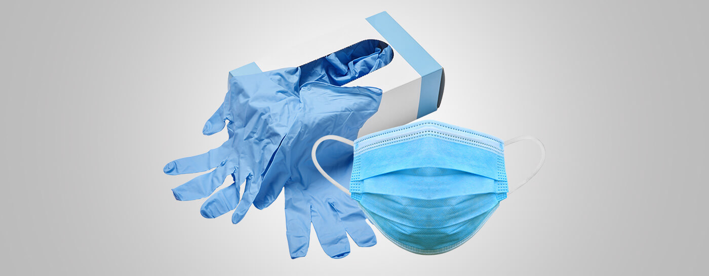 Gloves, masks and PPE for businesses